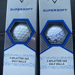 Supersoft 6 Splatter 360 Golf Balls Callaway